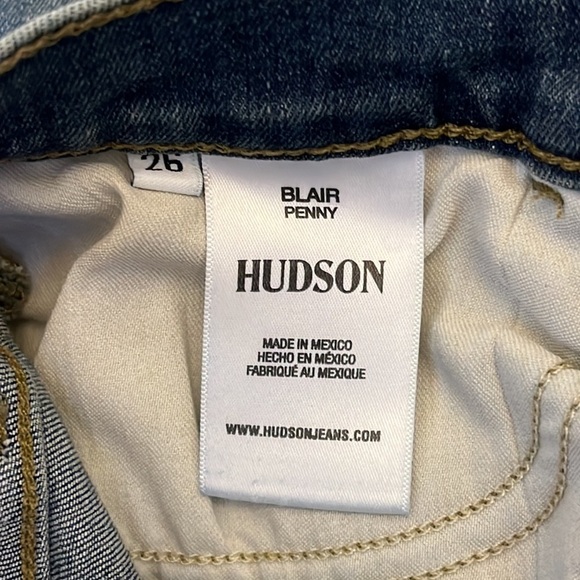 HUDSON Blair High-Rise Straight Crop Jean- Size 26 - Picture 9 of 14